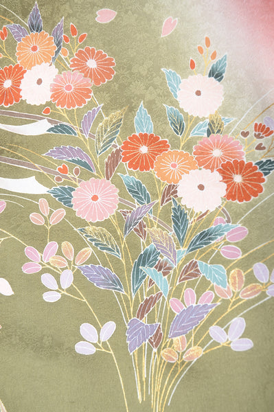 Japanese kimono 6 items set / TK #1351