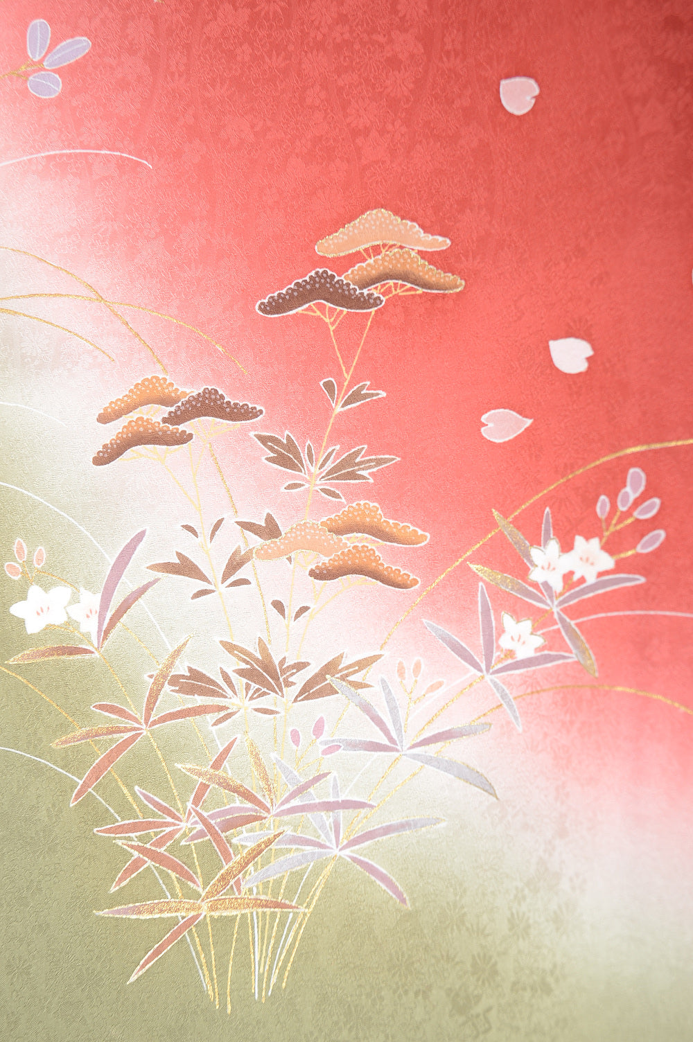 Japanese kimono 6 items set / TK #1351