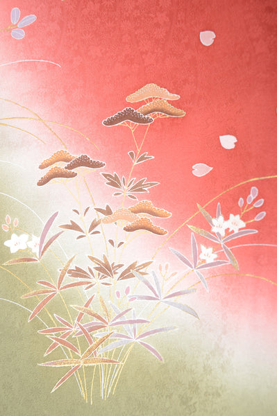 Japanese kimono 6 items set / TK #1351