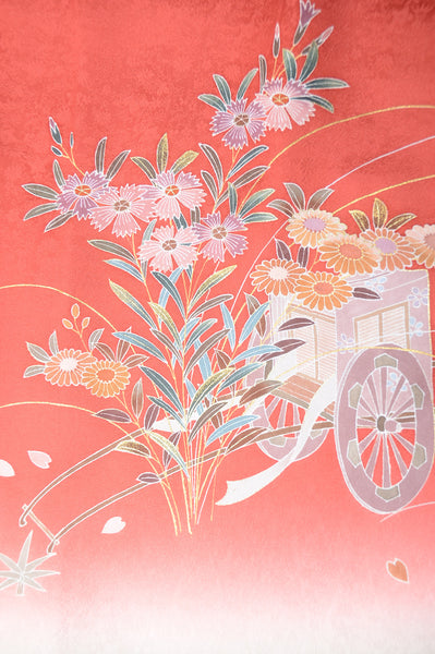 Japanese kimono 6 items set / TK #1351