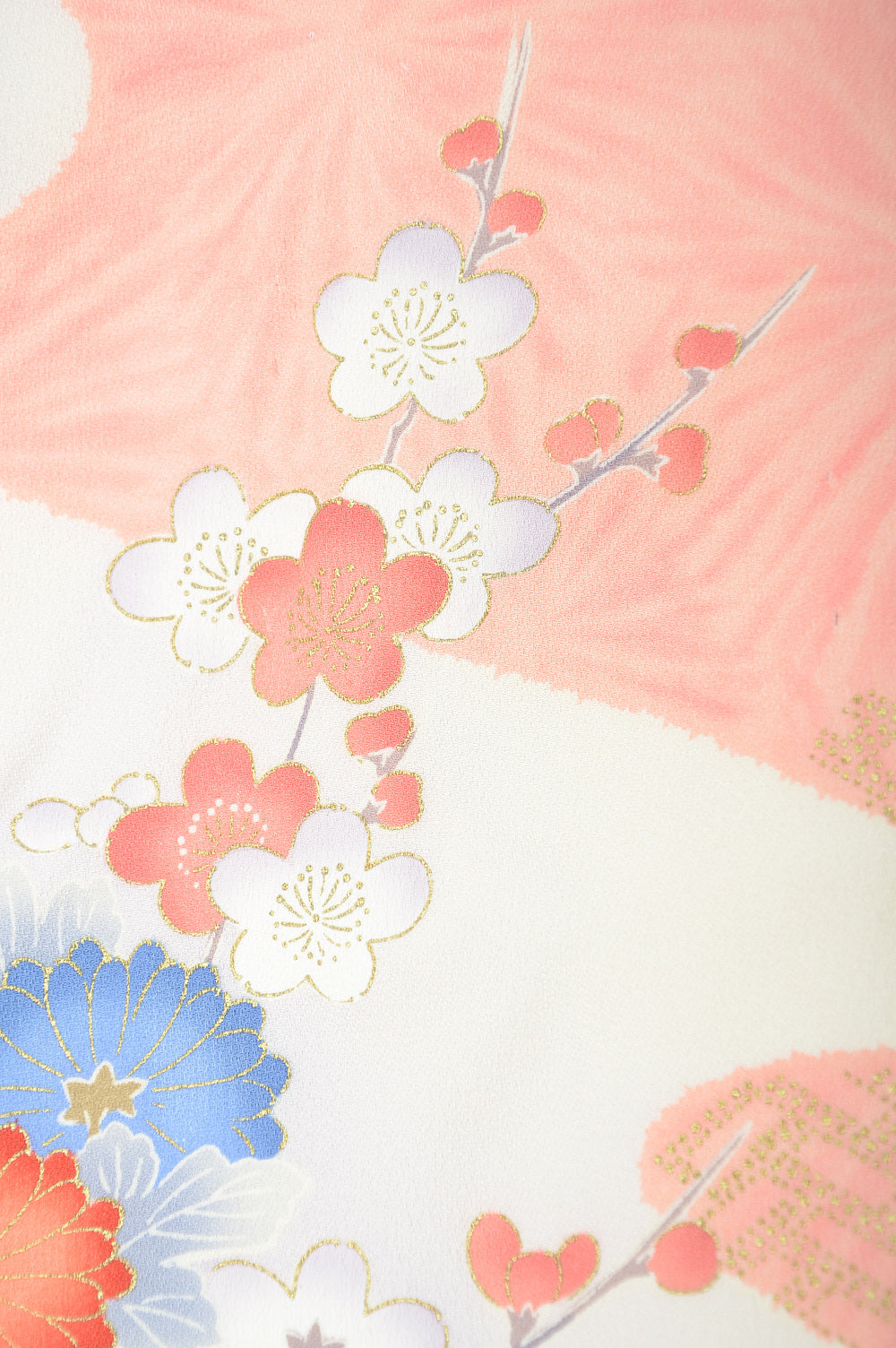 Long-sleeved kimono 6 items set / Furisode / FK#1039