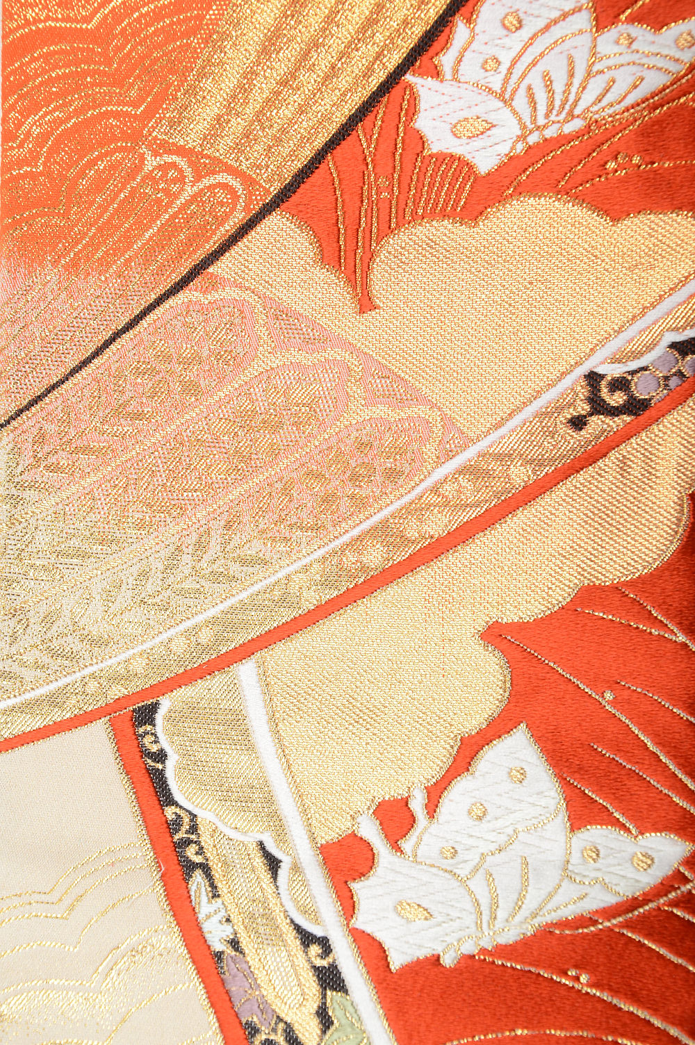 Long-sleeved kimono 6 items set / Furisode / FK#1039