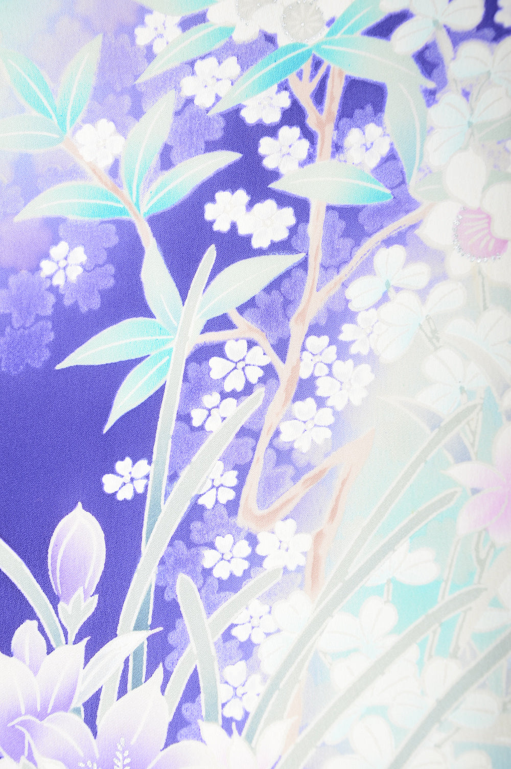 Long-sleeved kimono 6 items set / Furisode / FK#1040