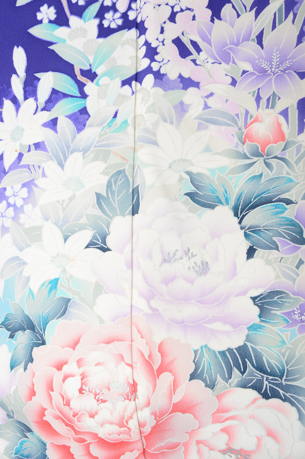 Long-sleeved kimono 6 items set / Furisode / FK#1040