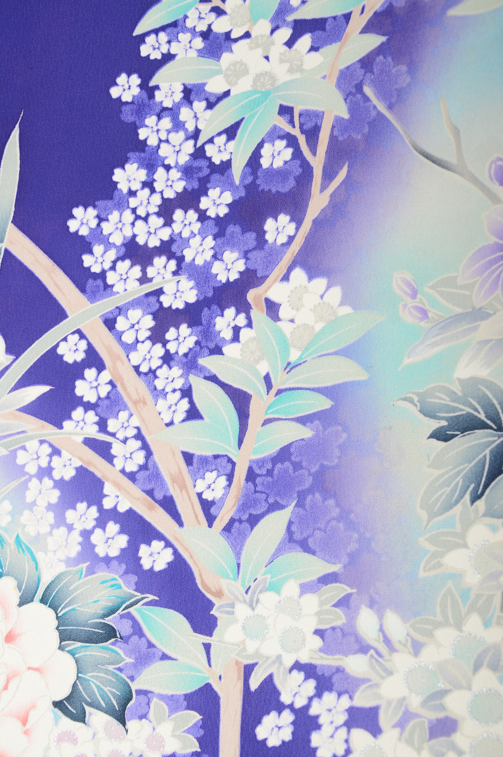 Long-sleeved kimono 6 items set / Furisode / FK#1040