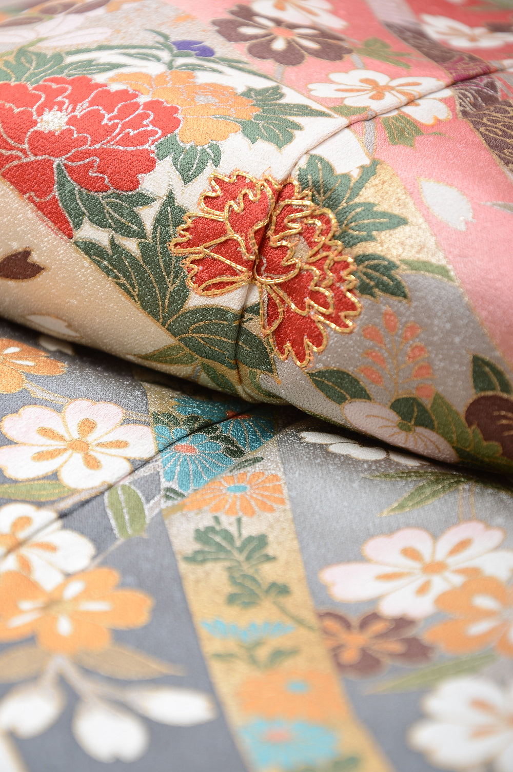 Long-sleeved kimono 6 items set / Furisode / FK#1041