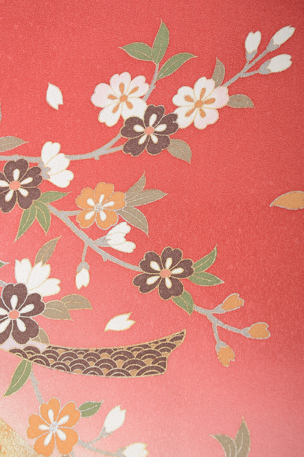 Long-sleeved kimono 6 items set / Furisode / FK#1041