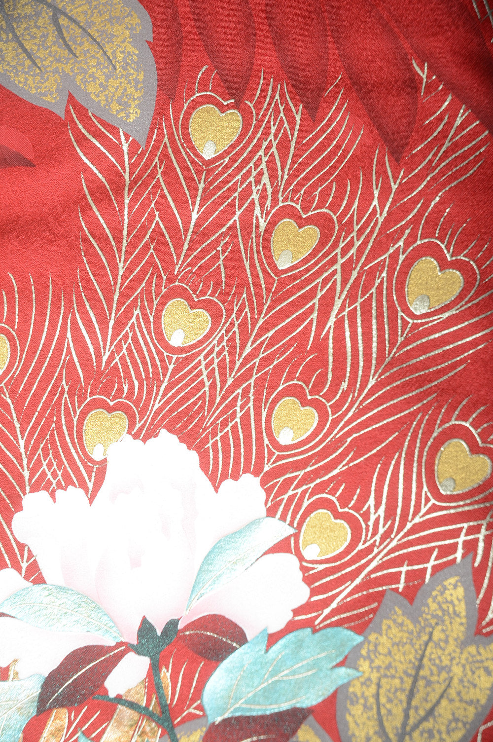 Long-sleeved kimono 6 items set / Furisode / FK#1-369