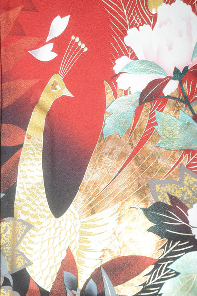 Long-sleeved kimono 6 items set / Furisode / FK#1-369