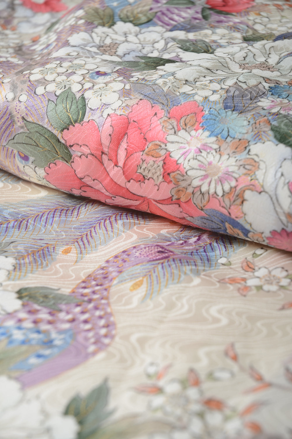 Long-sleeved kimono 6 items set / Furisode / FK#1-370
