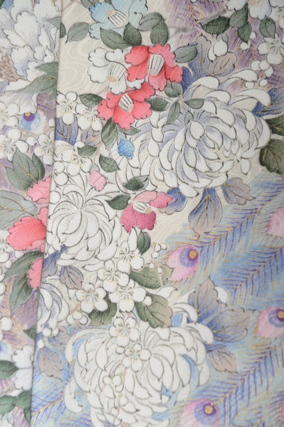 Long-sleeved kimono 6 items set / Furisode / FK#1-370