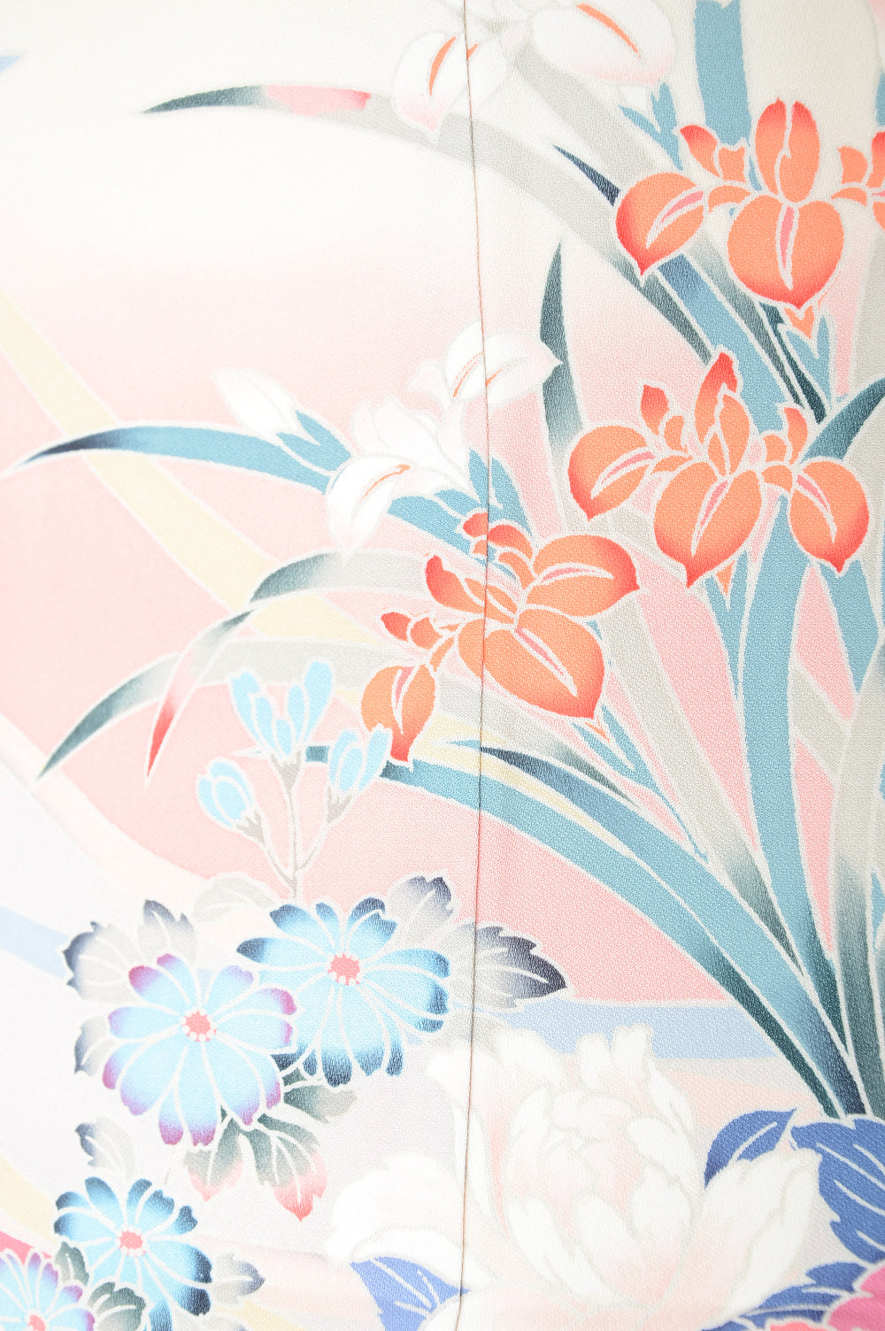 Long-sleeved kimono 6 items set / Furisode / FK#1045