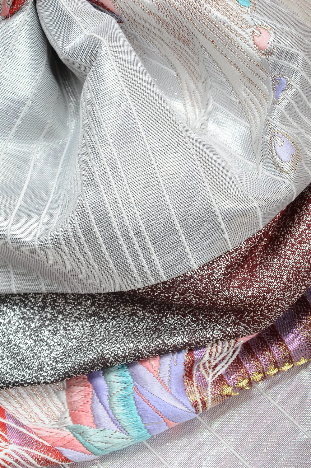 Long-sleeved kimono 6 items set / Furisode / FK#1045