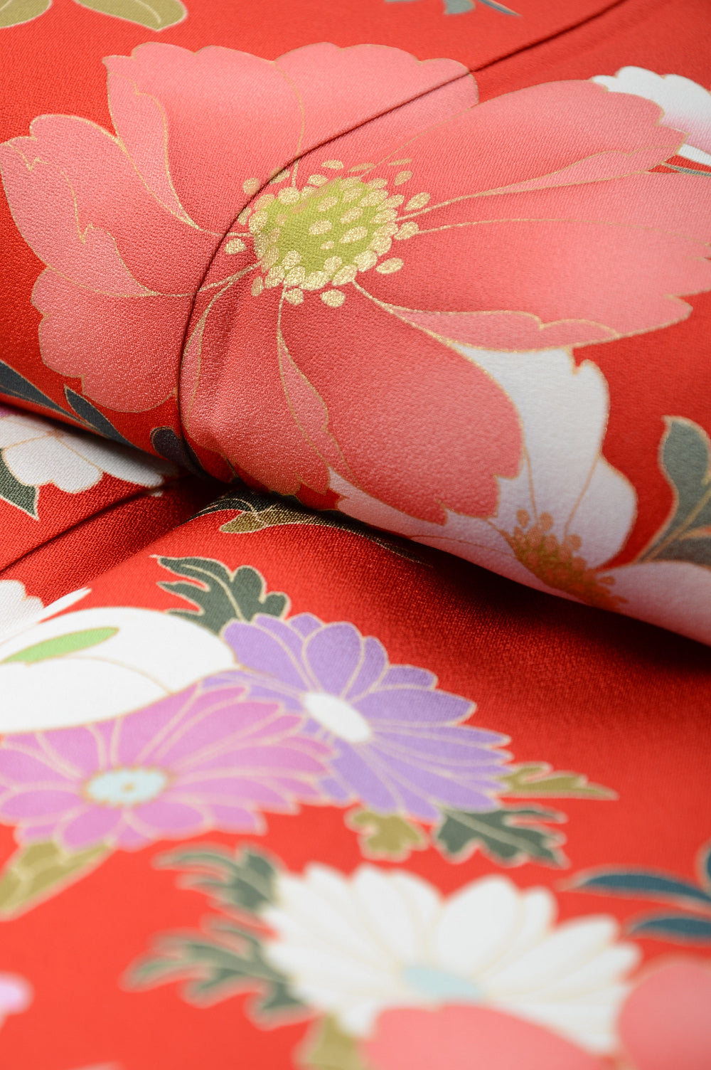 Long-sleeved kimono 6 items set / Furisode / FK#1046