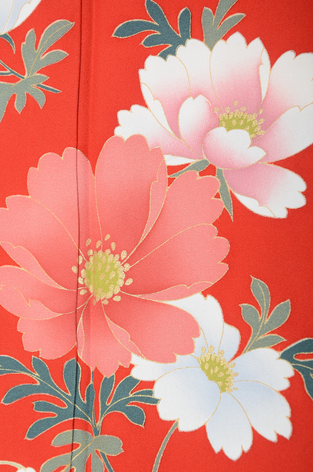 Long-sleeved kimono 6 items set / Furisode / FK#1046