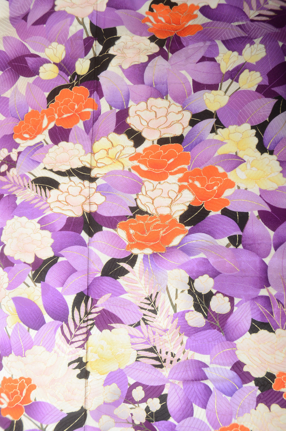 Long-sleeved kimono 6 items set / Furisode / FK#1-372