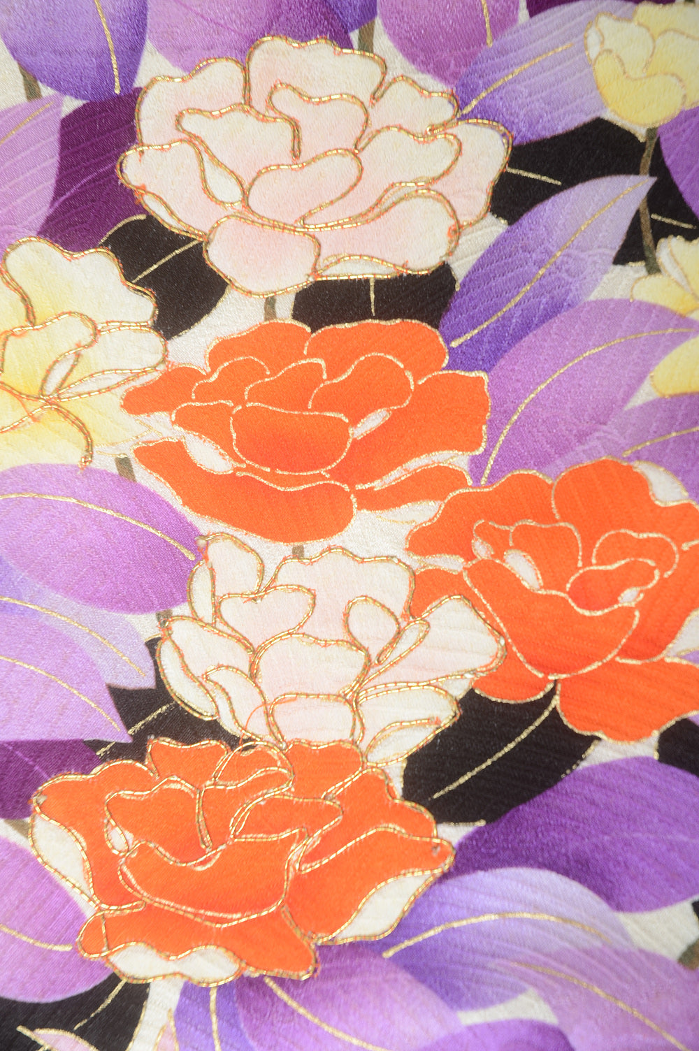 Long-sleeved kimono 6 items set / Furisode / FK#1-372