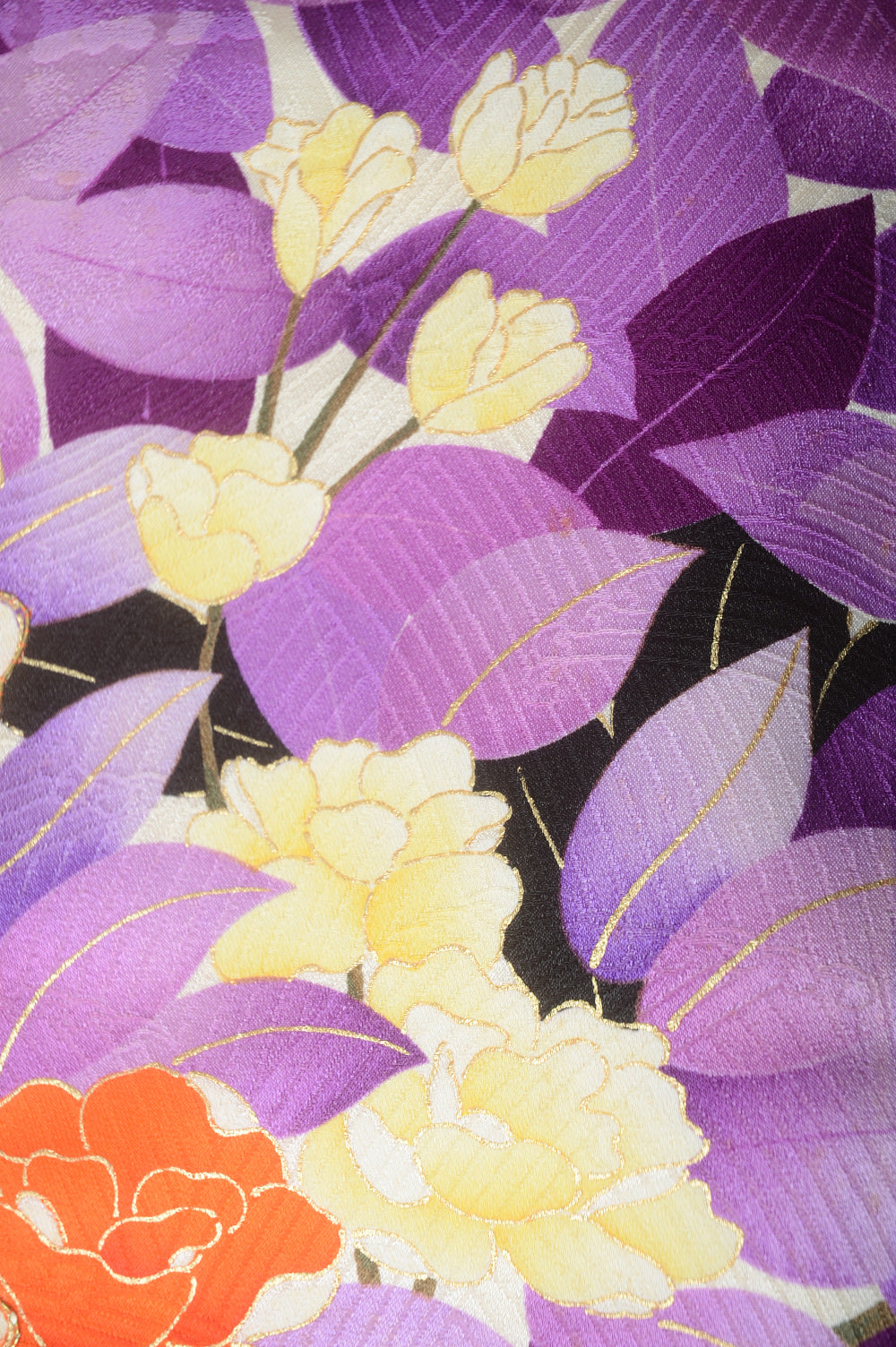 Long-sleeved kimono 6 items set / Furisode / FK#1-372