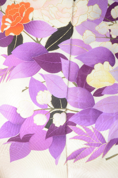 Long-sleeved kimono 6 items set / Furisode / FK#1-372