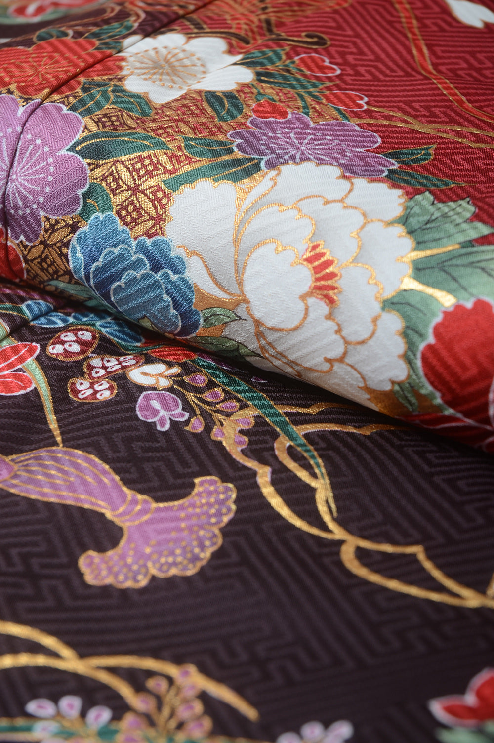 Long-sleeved kimono 6 items set / Furisode / FK#1-373