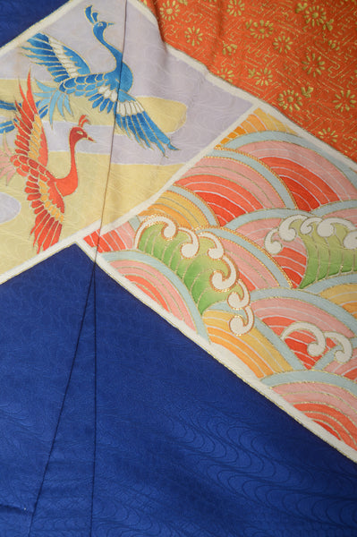 Long-sleeved kimono 6 items set / Furisode / FK#1-374