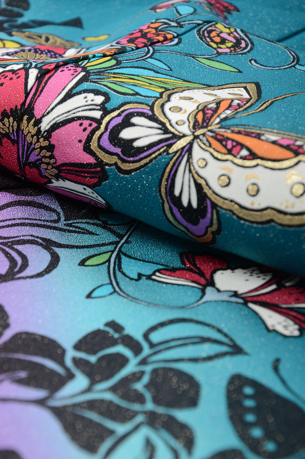 Long-sleeved kimono 6 items set / Furisode / FK#1049