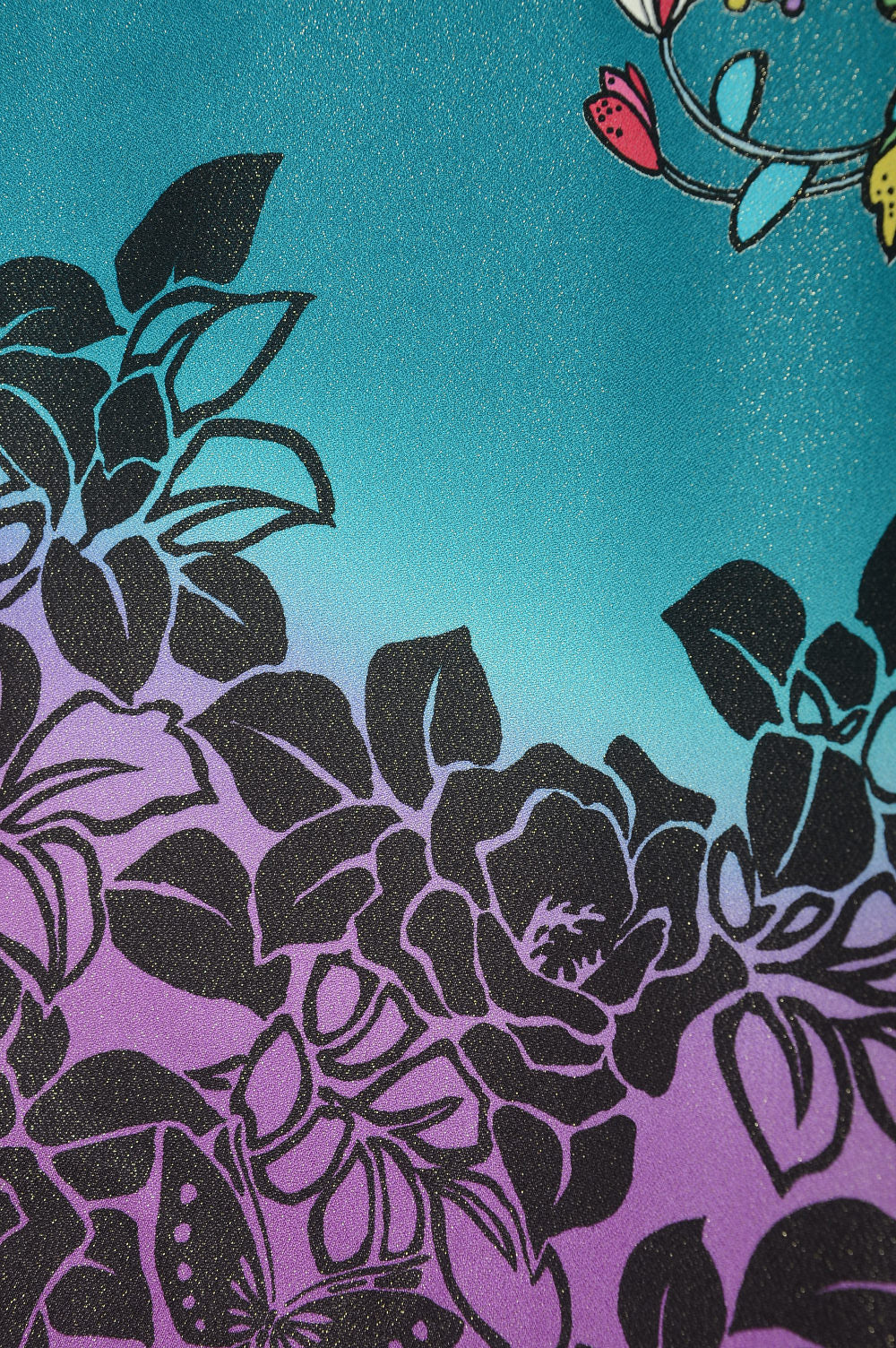 Long-sleeved kimono 6 items set / Furisode / FK#1049