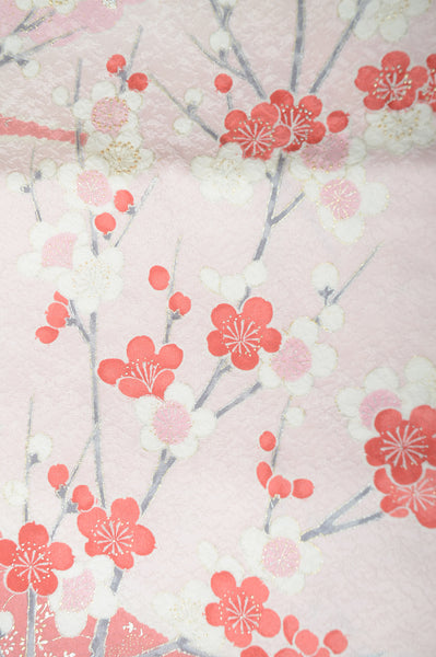 Long-sleeved kimono 6 items set / Furisode / FK#1-375