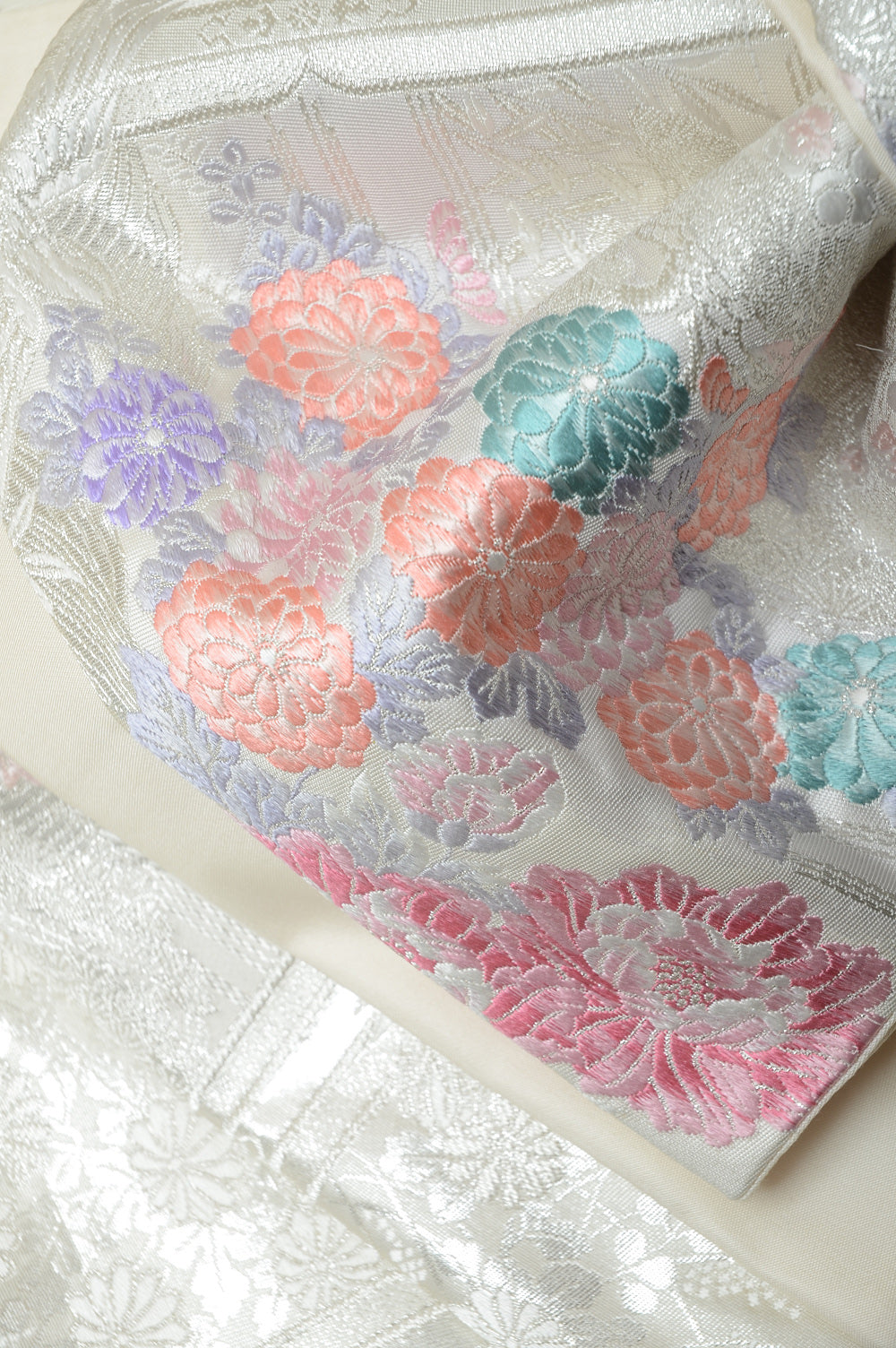 Long-sleeved kimono 6 items set / Furisode / FK#1-375