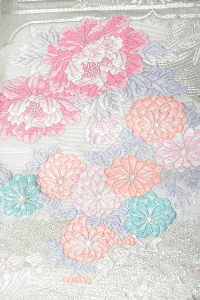 Long-sleeved kimono 6 items set / Furisode / FK#1-375