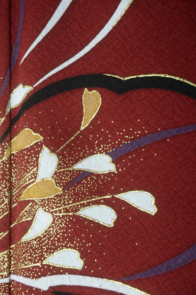 Long-sleeved kimono 6 items set / Furisode / FK#1-378
