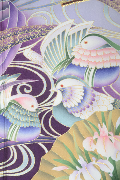 Long-sleeved kimono 6 items set / Furisode / FK#1-379