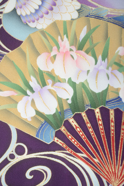 Long-sleeved kimono 6 items set / Furisode / FK#1-379