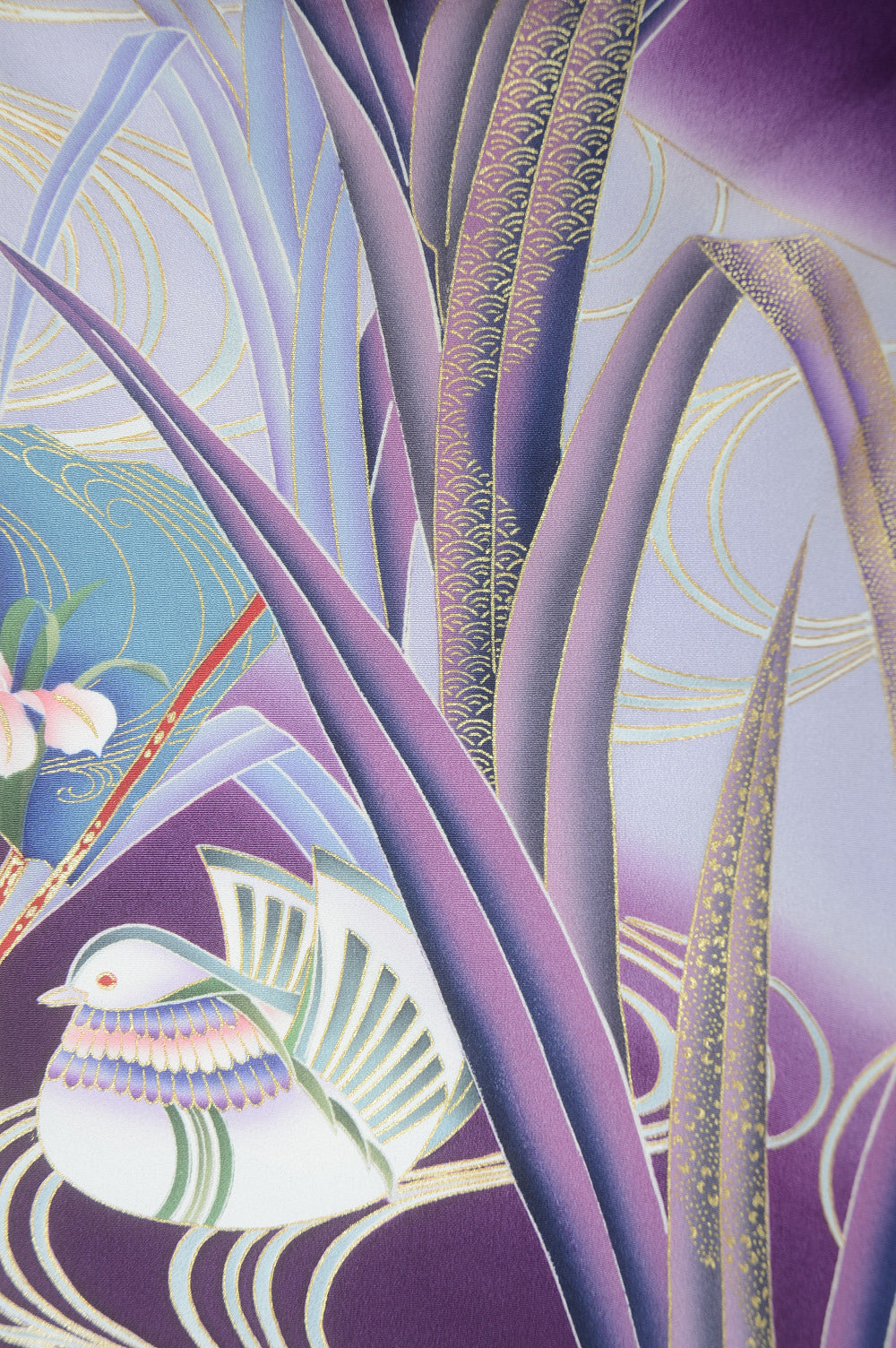 Long-sleeved kimono 6 items set / Furisode / FK#1-379