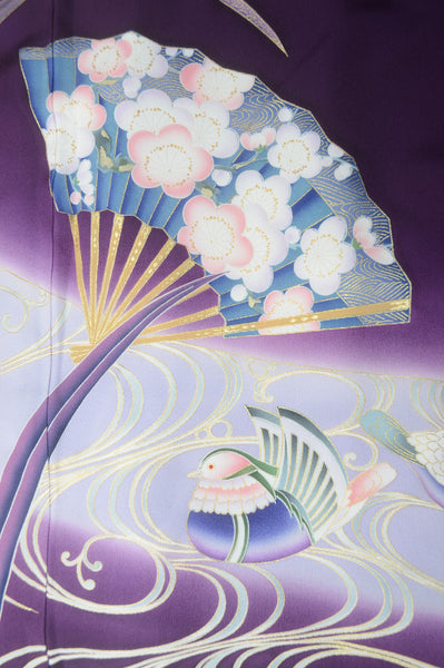 Long-sleeved kimono 6 items set / Furisode / FK#1-379