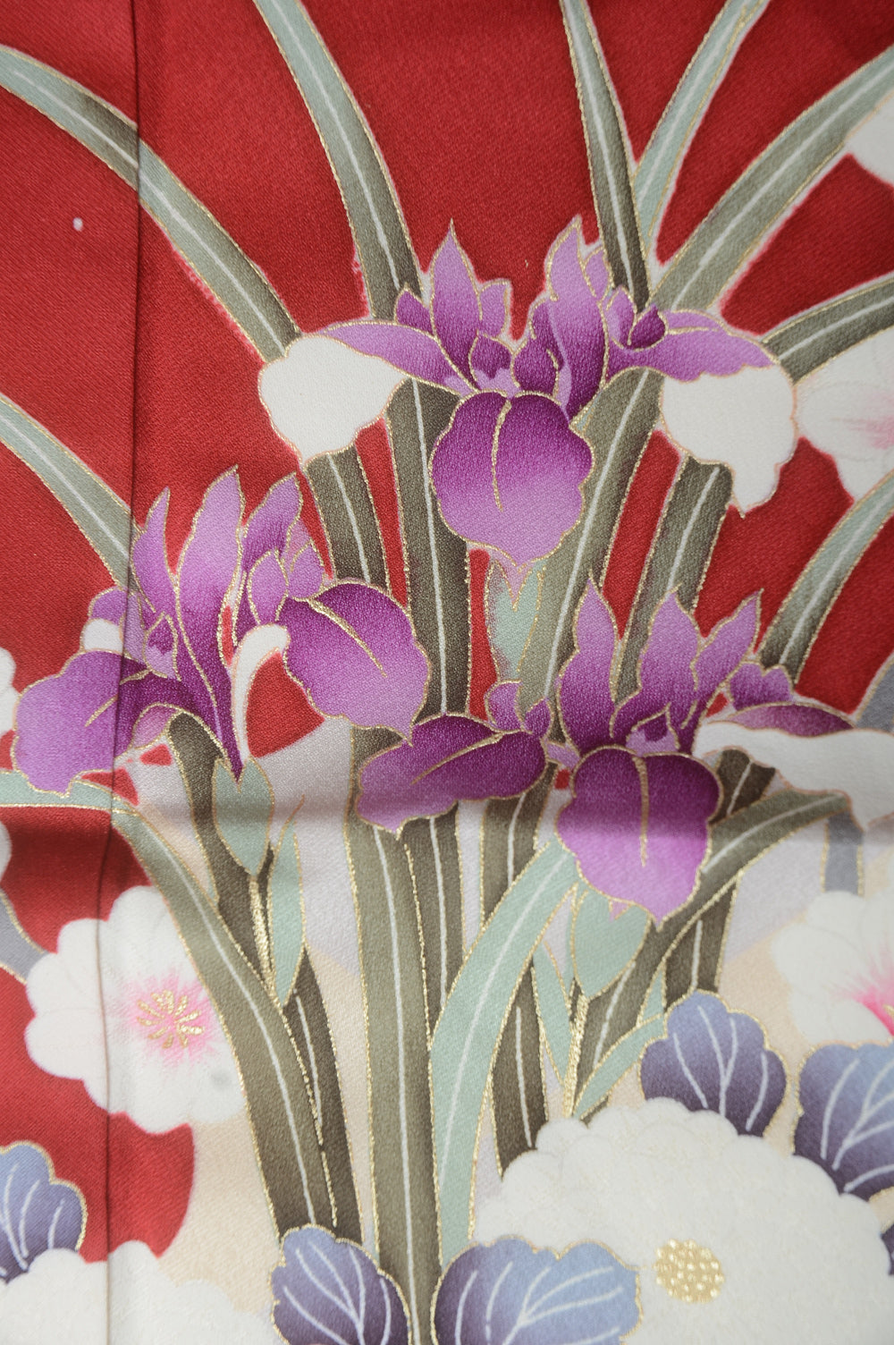 Long-sleeved kimono 6 items set / Furisode / FK#1-380