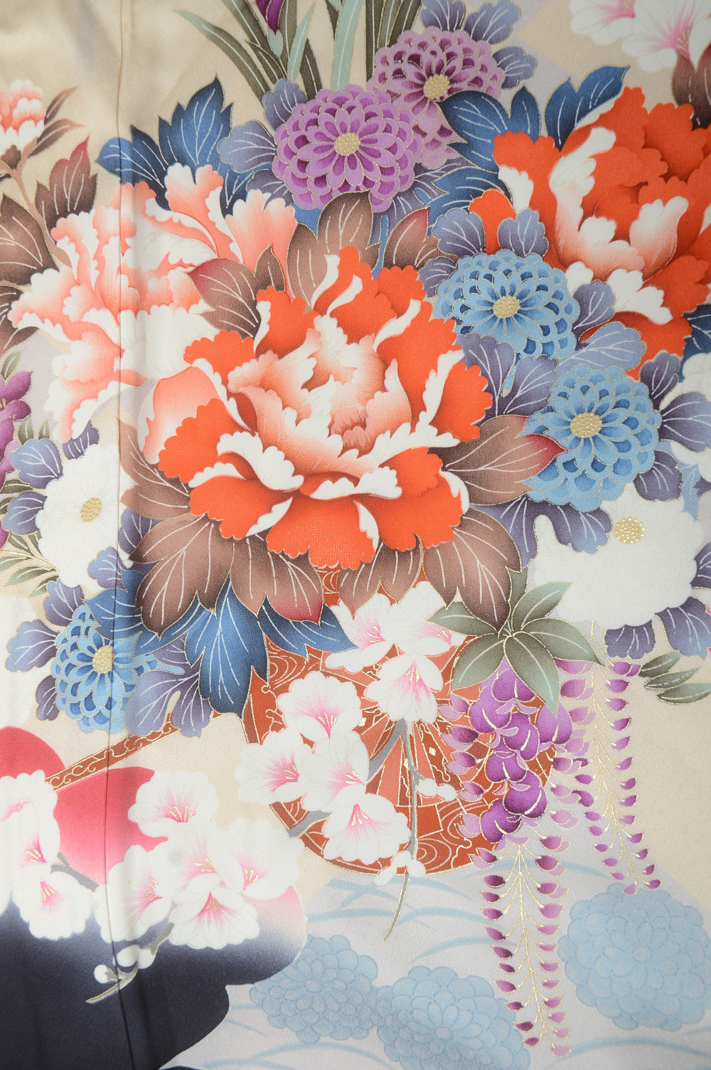 Long-sleeved kimono 6 items set / Furisode / FK#1-380