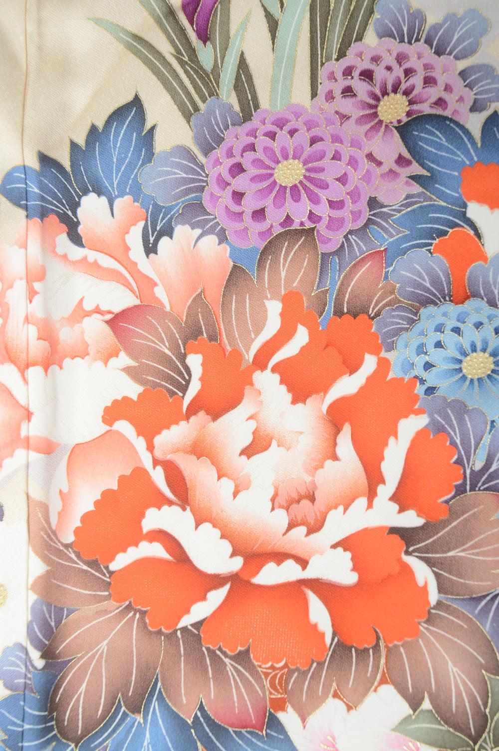 Long-sleeved kimono 6 items set / Furisode / FK#1-380