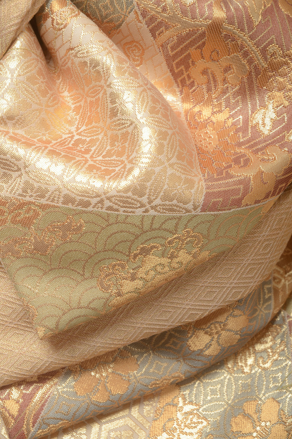 Long-sleeved kimono 6 items set / Furisode / FK#1-380