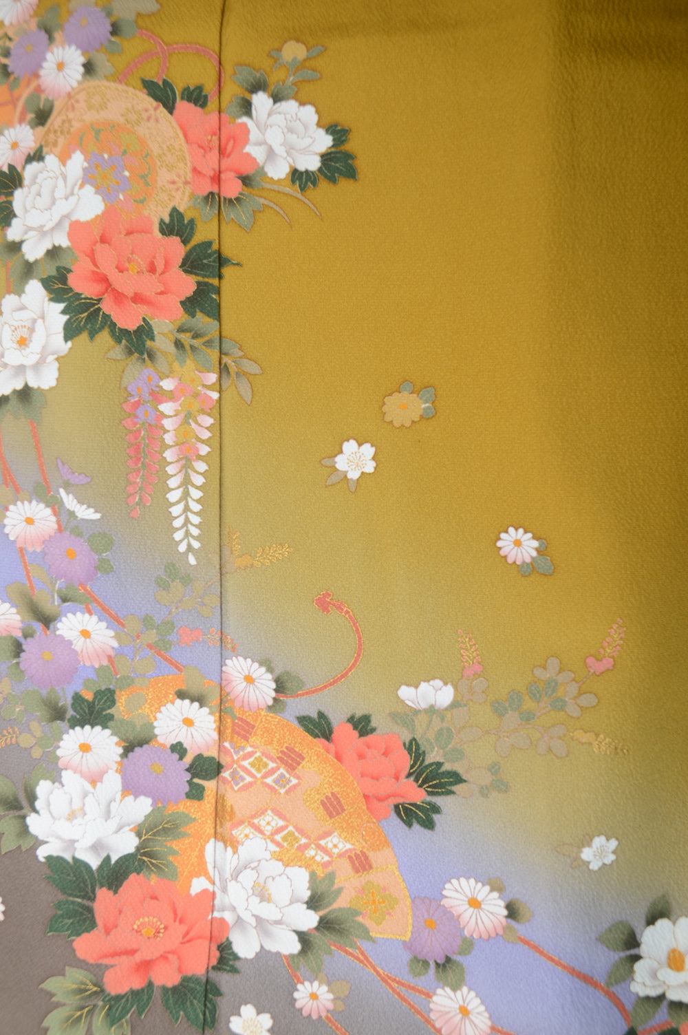 Long-sleeved kimono 6 items set / Furisode / FK#1-381