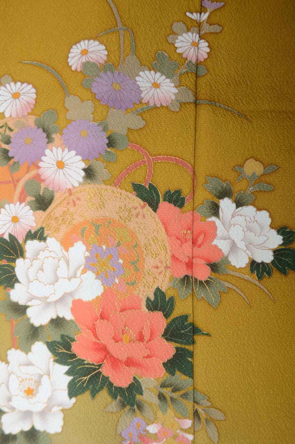 Long-sleeved kimono 6 items set / Furisode / FK#1-381