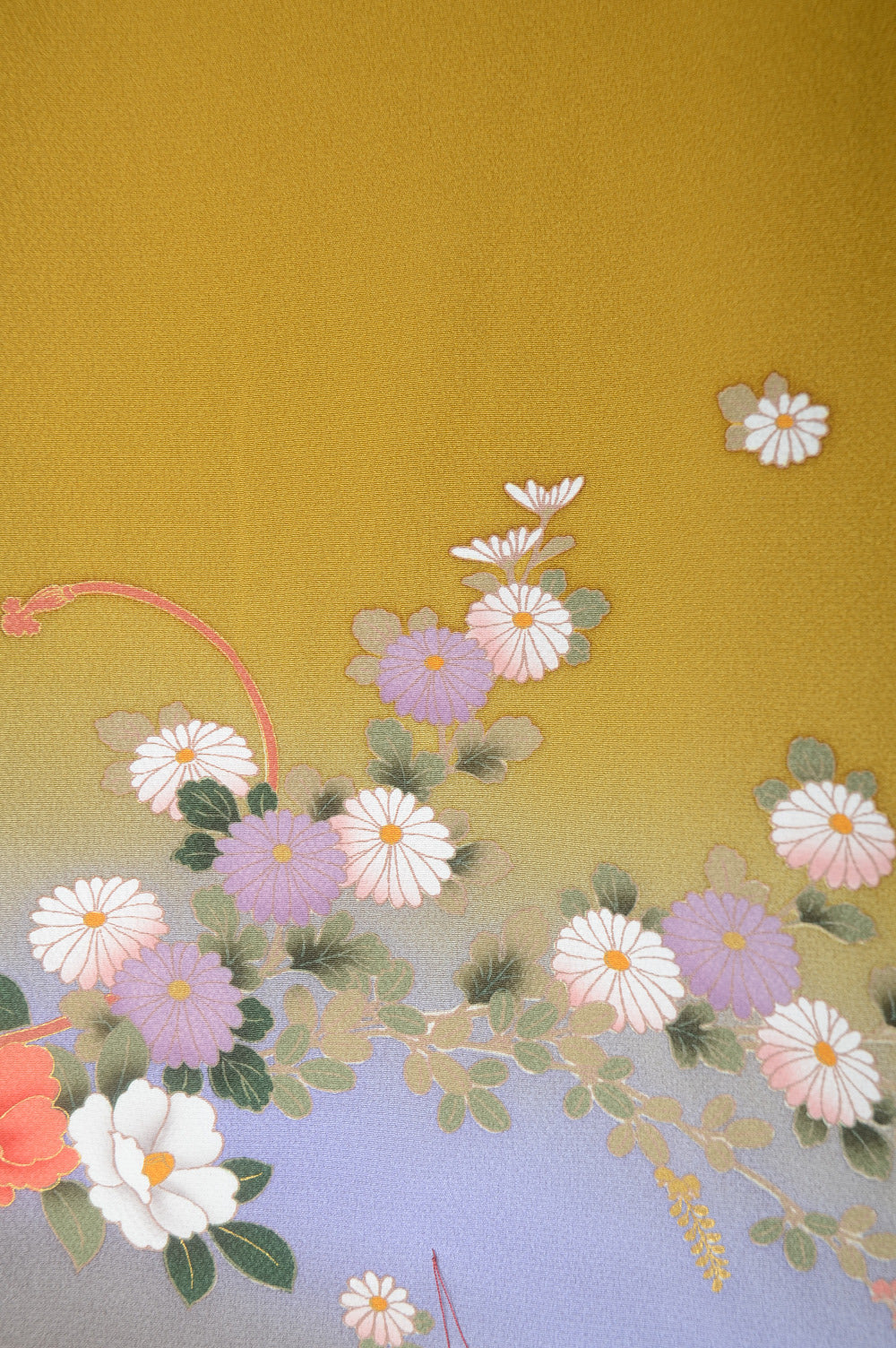 Long-sleeved kimono 6 items set / Furisode / FK#1-381