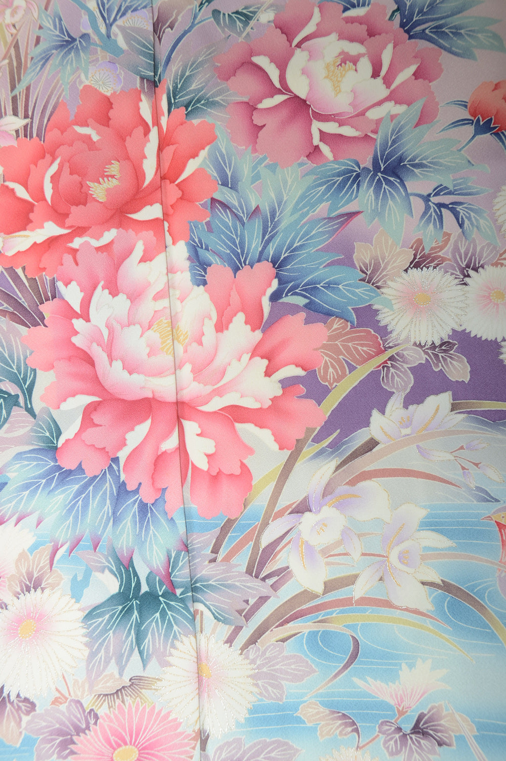 Long-sleeved kimono 6 items set / Furisode / FK#1-382