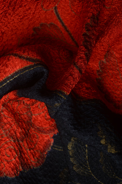 Long-sleeved kimono 6 items set / Furisode / FK#1-383