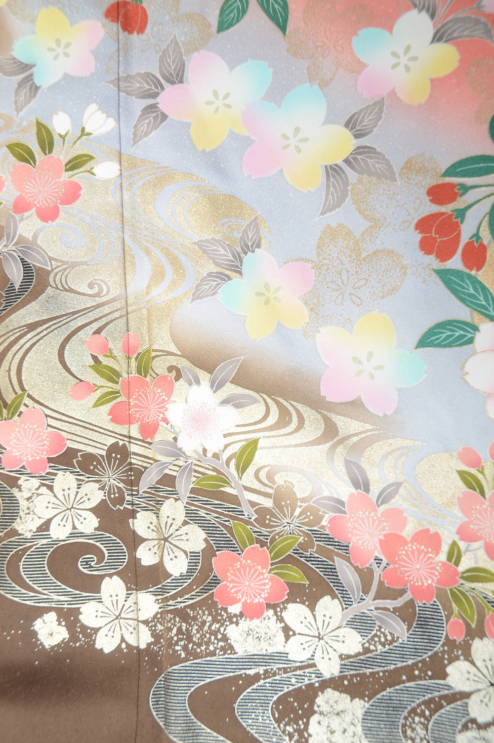 Long-sleeved kimono 6 items set / Furisode / FK#1-222