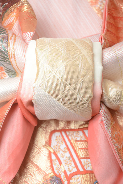 Long-sleeved kimono 6 items set / Furisode / FK#1-222