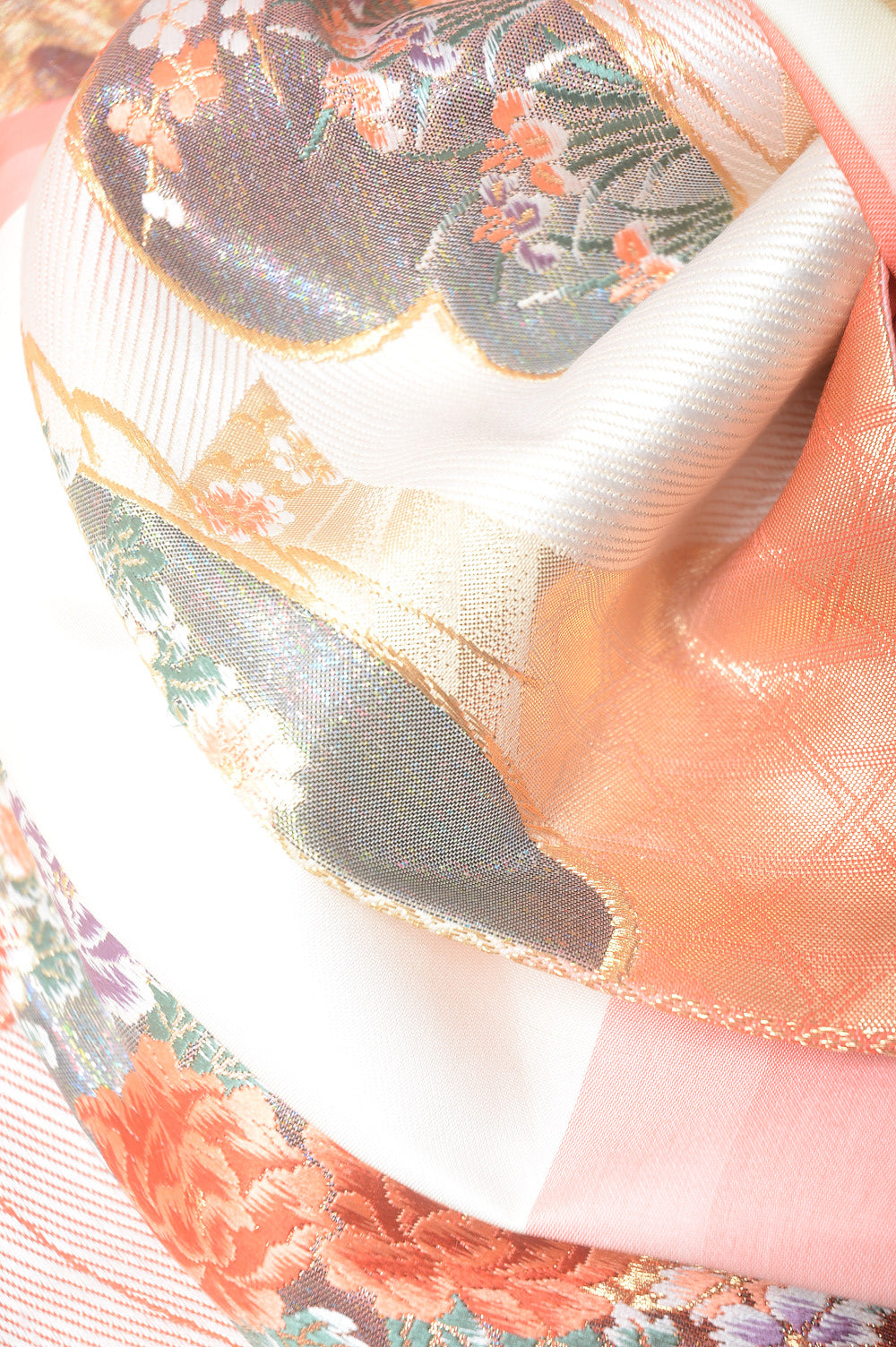 Long-sleeved kimono 6 items set / Furisode / FK#1-222