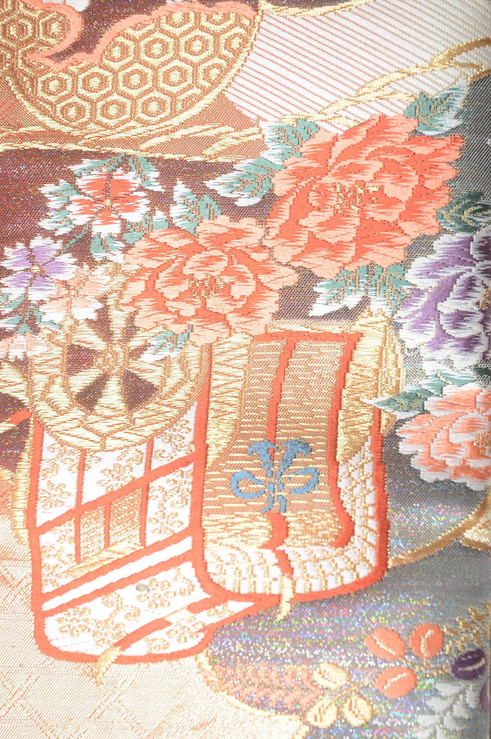 Long-sleeved kimono 6 items set / Furisode / FK#1-222