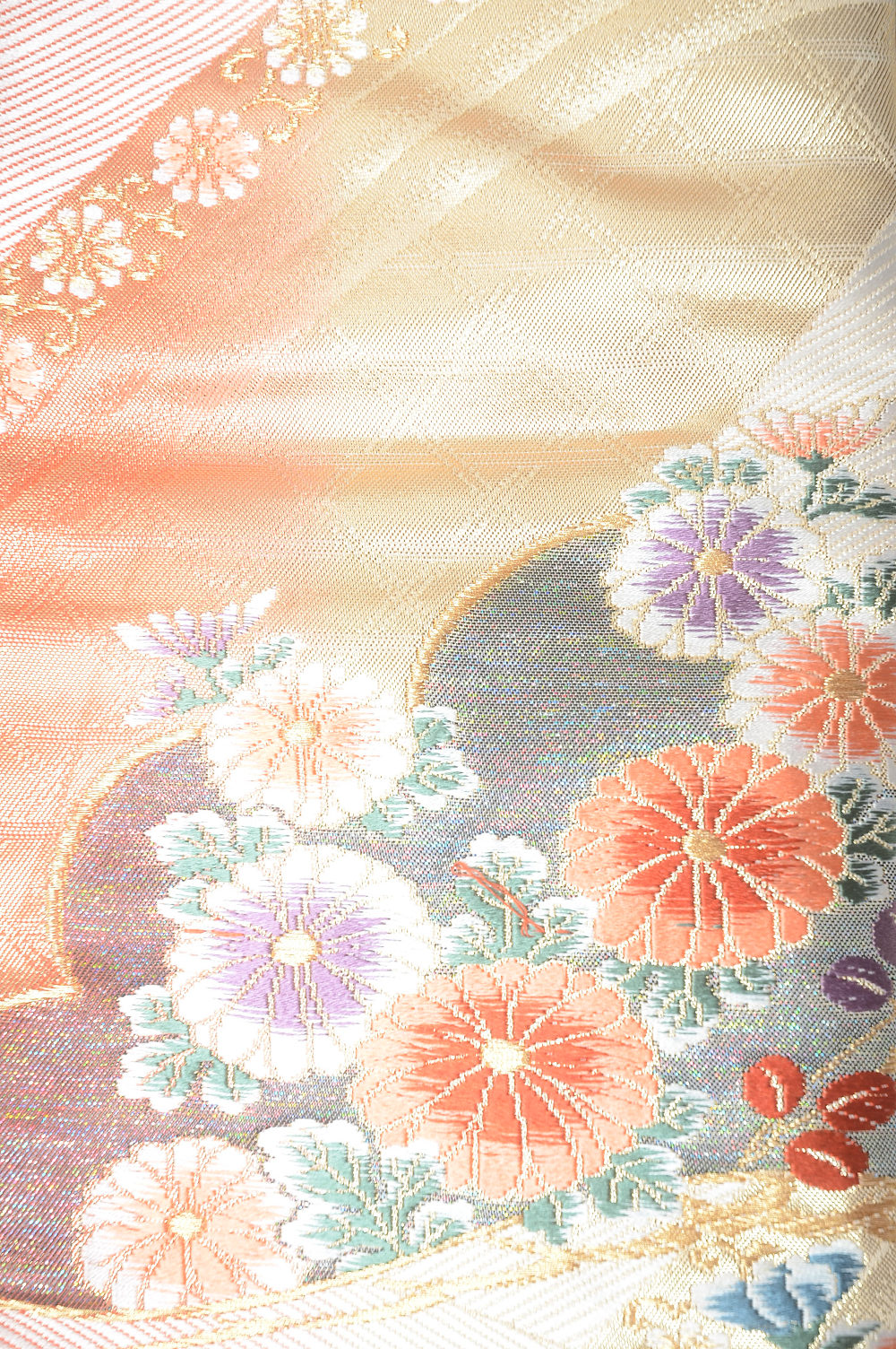 Long-sleeved kimono 6 items set / Furisode / FK#1-222