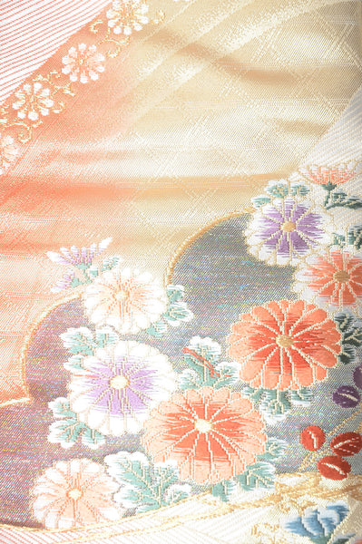 Long-sleeved kimono 6 items set / Furisode / FK#1-222